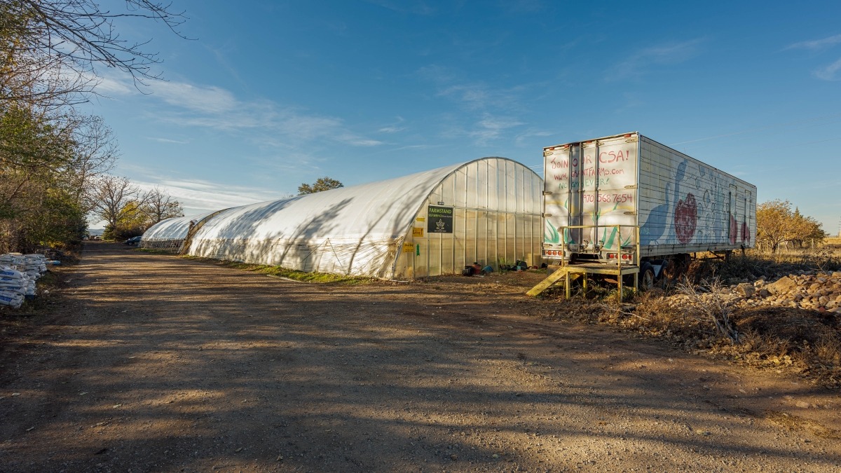 Greenhouse 1&2, storage trailer