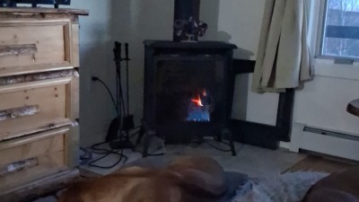 Cozy gas stove