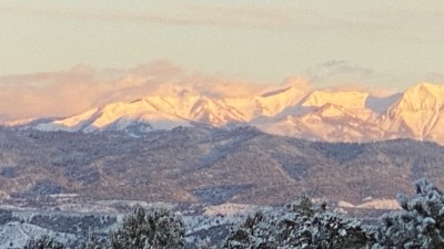 Winter view from Mesa