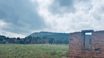 Grazing area next to the historic Blacksmith Shop
