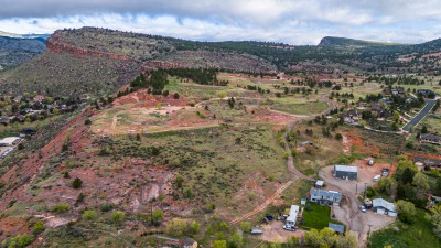 Another arial view of potential pasture land that will be fenced for graziing