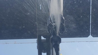 Integrated overhead irrigation system