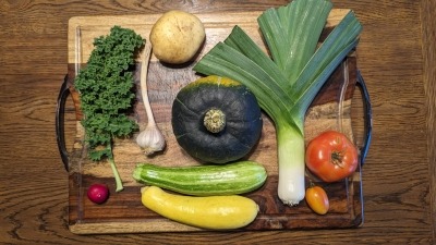 Early Fall CSA share contents