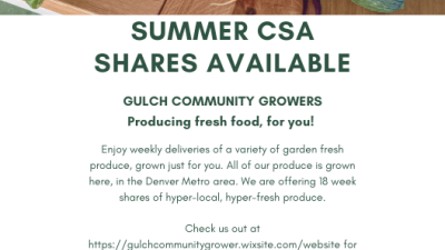 Denver CSA Marketing Flyer