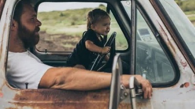 Driving lesson.