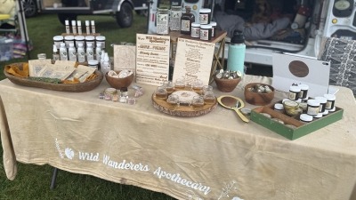 Farmers Market product table