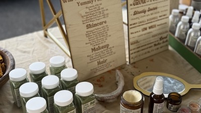 Farmers Market product table