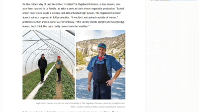 Interview with Edible Magazine New Mexico on partnership with local chef. https://www.ediblenm.com/peak-flavors/
