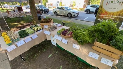 NY Farmer Market stand
