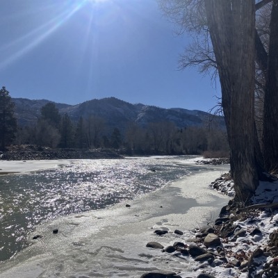Animas River from east side of property
