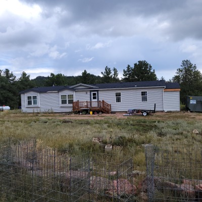 Front of home on property 